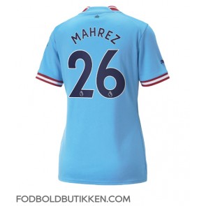 Manchester City Riyad Mahrez #26 Hjemmebanetrøje Dame 2022-23 Kortærmet